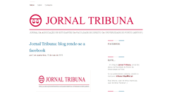 Desktop Screenshot of jornal-tribuna.blogspot.com