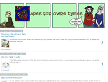 Tablet Screenshot of middleenglishcomics.blogspot.com