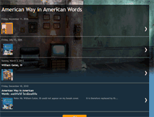 Tablet Screenshot of american-way-in-american-words.blogspot.com