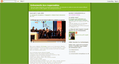Desktop Screenshot of evenement-ecoresponsable.blogspot.com