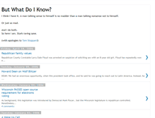 Tablet Screenshot of but-what-do-i-know.blogspot.com
