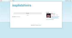 Desktop Screenshot of issplistshivirs.blogspot.com