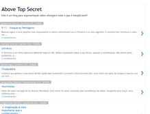 Tablet Screenshot of abovetopsecretblog.blogspot.com