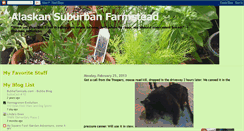 Desktop Screenshot of alaskansuburbanfarmstead.blogspot.com