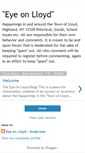 Mobile Screenshot of eyeonlloyd.blogspot.com