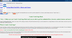 Desktop Screenshot of candycrush-hacktool.blogspot.com