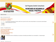 Tablet Screenshot of comunitariapereira.blogspot.com