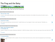 Tablet Screenshot of daisyfrog.blogspot.com