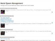 Tablet Screenshot of metalqueenmgmt.blogspot.com