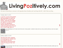 Tablet Screenshot of livingpozitively.blogspot.com