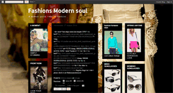 Desktop Screenshot of fashionsmodernsoul.blogspot.com