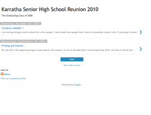 Tablet Screenshot of kshsreunion2010.blogspot.com