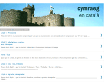 Tablet Screenshot of cymraegencatala.blogspot.com