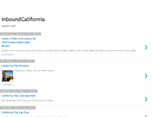 Tablet Screenshot of inboundcalifornia.blogspot.com