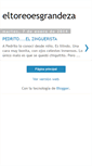 Mobile Screenshot of eltoreoesgrandeza.blogspot.com