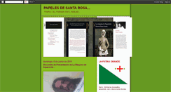 Desktop Screenshot of papelesdesantarosa.blogspot.com