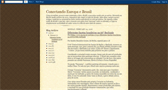 Desktop Screenshot of conectandobrasileeuropasandragomes.blogspot.com