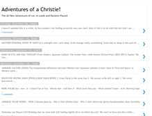 Tablet Screenshot of christiesadventures.blogspot.com