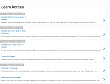 Tablet Screenshot of learnkorean-55.blogspot.com