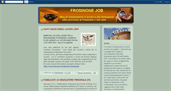 Desktop Screenshot of frosinonejob.blogspot.com