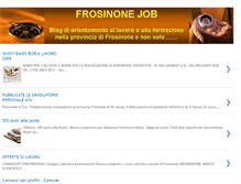 Tablet Screenshot of frosinonejob.blogspot.com