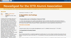Desktop Screenshot of iitdaa-digest.blogspot.com