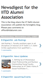 Mobile Screenshot of iitdaa-digest.blogspot.com