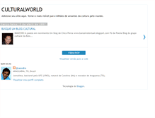 Tablet Screenshot of culturaworld.blogspot.com