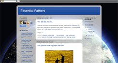 Desktop Screenshot of essentialfathers.blogspot.com