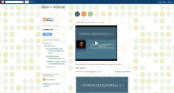 Desktop Screenshot of matescienze.blogspot.com