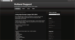 Desktop Screenshot of hollandsupport.blogspot.com