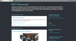 Desktop Screenshot of mchresources.blogspot.com