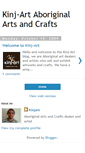 Mobile Screenshot of kinjart.blogspot.com