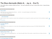 Tablet Screenshot of discomermaids.blogspot.com