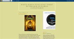 Desktop Screenshot of buku-tokkuibrahim.blogspot.com