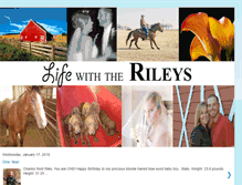 Tablet Screenshot of lifewiththerileys.blogspot.com