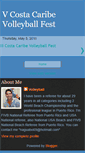 Mobile Screenshot of costacaribevolleyballfest.blogspot.com