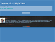 Tablet Screenshot of costacaribevolleyballfest.blogspot.com