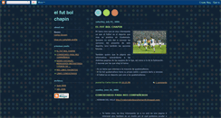 Desktop Screenshot of elfutbolchapin.blogspot.com