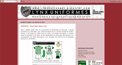 Desktop Screenshot of lynxuniformes.blogspot.com