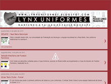 Tablet Screenshot of lynxuniformes.blogspot.com