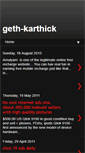 Mobile Screenshot of geth-karthick.blogspot.com