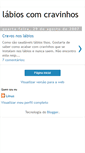 Mobile Screenshot of labioscomcravos.blogspot.com