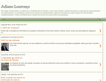 Tablet Screenshot of julianolourenco.blogspot.com