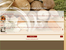 Tablet Screenshot of cozinhadazela.blogspot.com