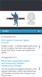 Mobile Screenshot of cyberwarnewsblog.blogspot.com