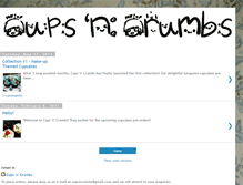 Tablet Screenshot of cupsncrumbs.blogspot.com