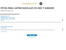 Tablet Screenshot of hacemosmusica.blogspot.com