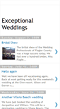 Mobile Screenshot of exceptionalweddings.blogspot.com