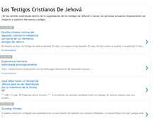 Tablet Screenshot of lostestigoscristianosdejehova.blogspot.com